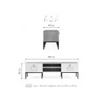 ТВ-тумбы Woodville 500370 от ImperiumLoft