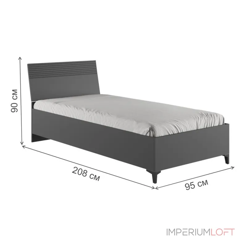 Кровать Woodville 593608 от ImperiumLoft Кровать Woodville 593608 от ImperiumLoft