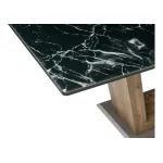 Стеклянный стол Woodville 462388 от ImperiumLoft