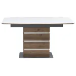 Стеклянный стол Woodville 462112 от ImperiumLoft