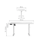 Компьютерный стол Woodville 578485 от ImperiumLoft