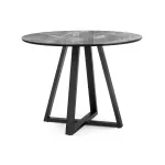 Стеклянный стол Woodville 588039 от ImperiumLoft