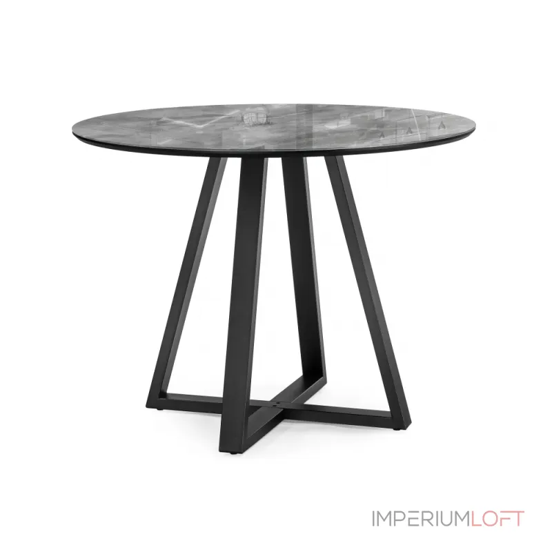 Стеклянный стол Woodville 588039 от ImperiumLoft