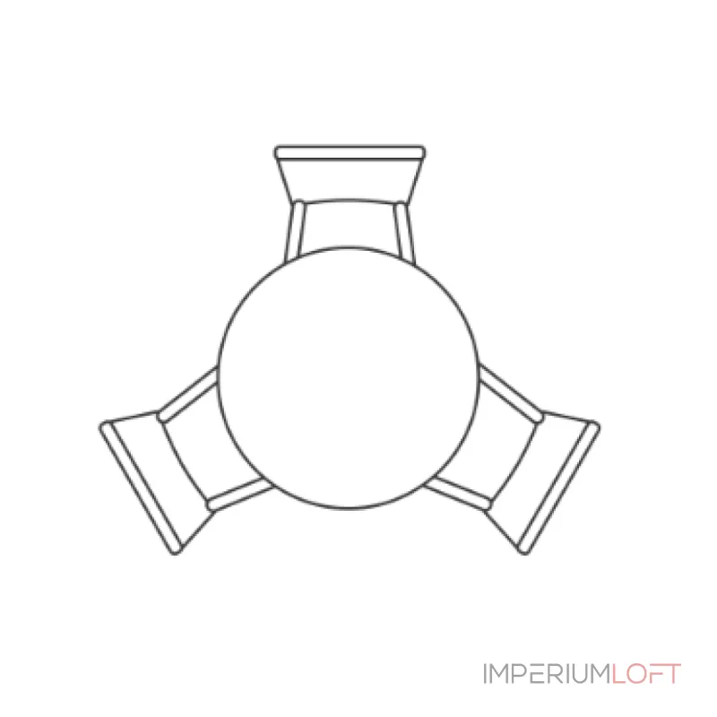 Деревянный стол Woodville 15552 от ImperiumLoft