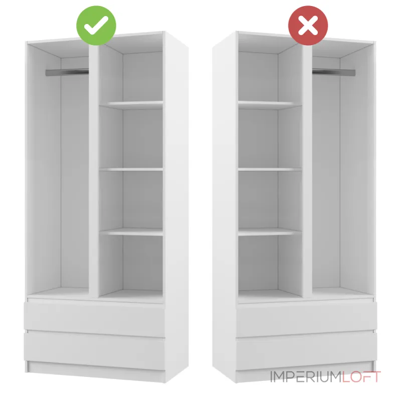 Шкаф Woodville 497484 от ImperiumLoft