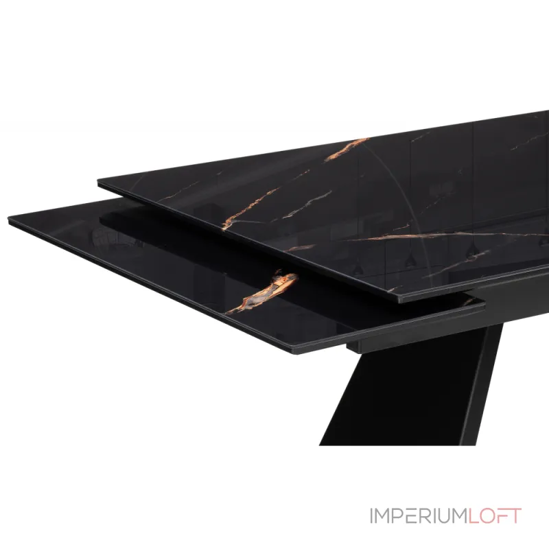 Стеклянный стол Woodville 588007 от ImperiumLoft
