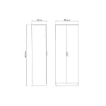 Шкаф Woodville 536246 от ImperiumLoft