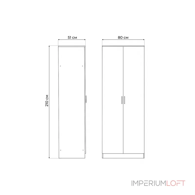 Шкаф Woodville 536246 от ImperiumLoft Шкаф Woodville 536246 от ImperiumLoft