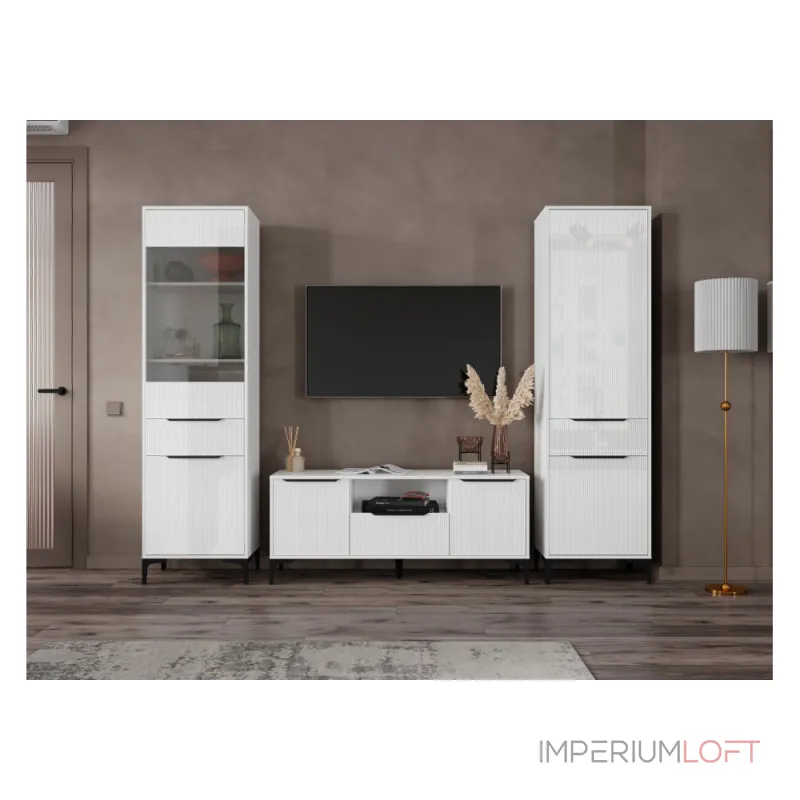 Комплект мебели для гостинной Woodville 620690 от ImperiumLoft Комплект мебели для гостинной Woodville 620690 от ImperiumLoft