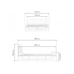 Кровать Woodville 403026 от ImperiumLoft
