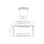 Деревянный стол Woodville 489668 от ImperiumLoft