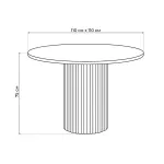 Деревянный стол Woodville 615167 от ImperiumLoft