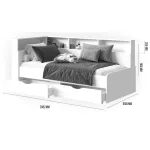 Кровать Woodville 602817 от ImperiumLoft