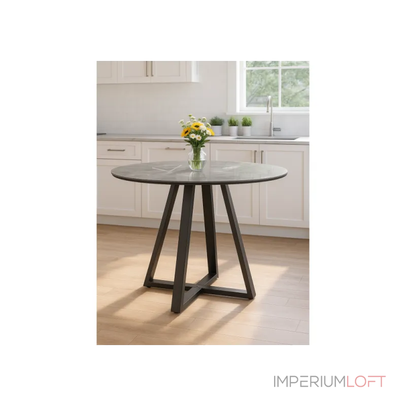Стеклянный стол Woodville 588039 от ImperiumLoft