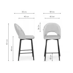 Барный стул Woodville 532410 от ImperiumLoft