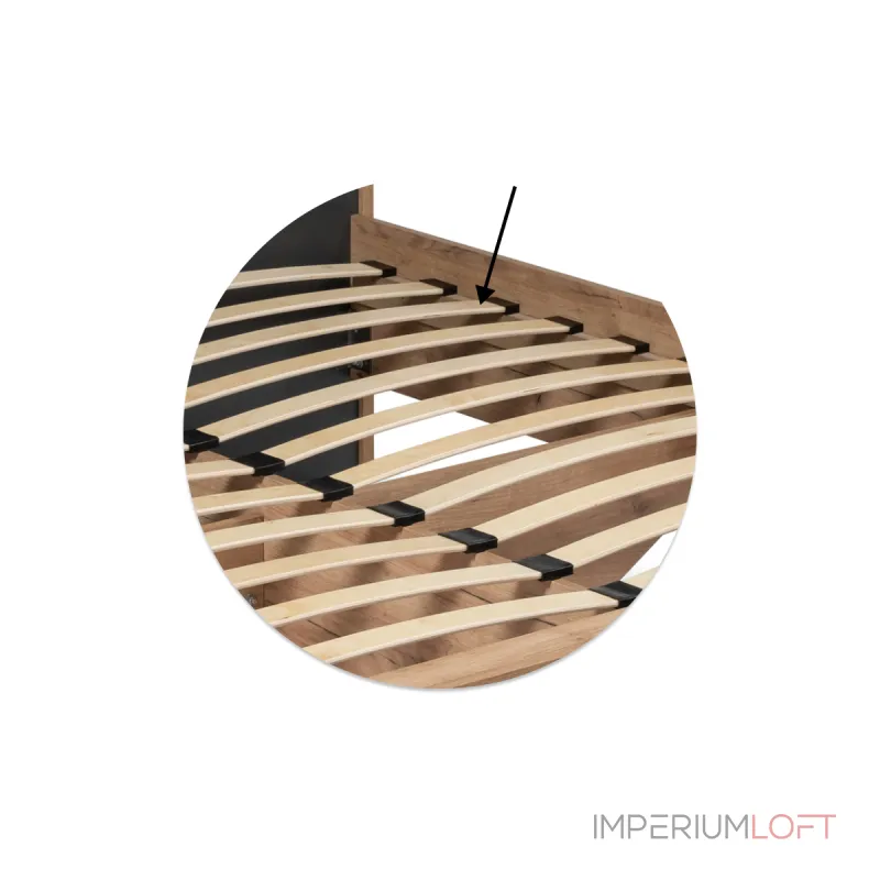 Кровать Woodville 533199 от ImperiumLoft