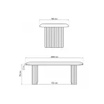 Деревянный стол Woodville 620580 от ImperiumLoft