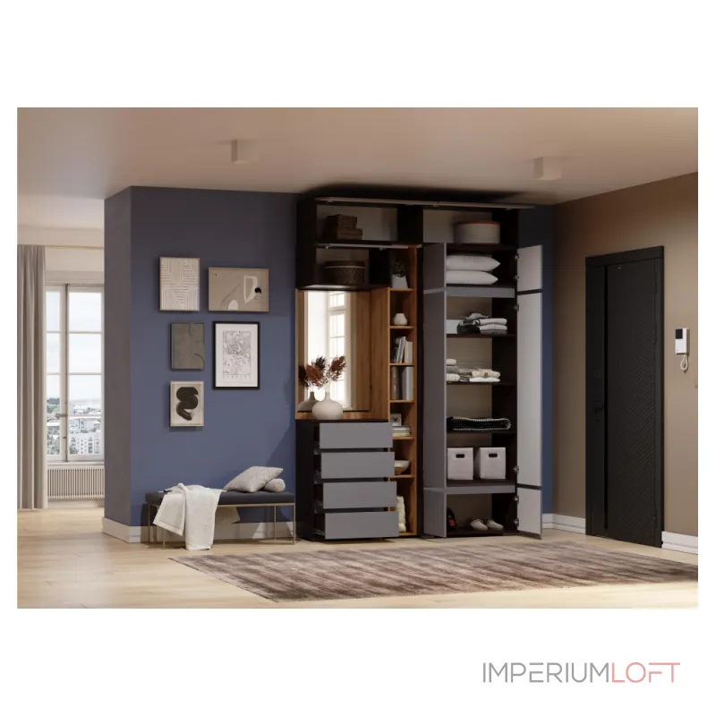 Прихожая Woodville 596592 от ImperiumLoft