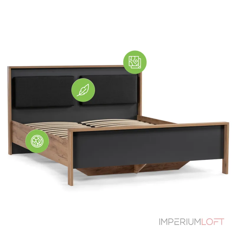 Кровать Woodville 533199 от ImperiumLoft