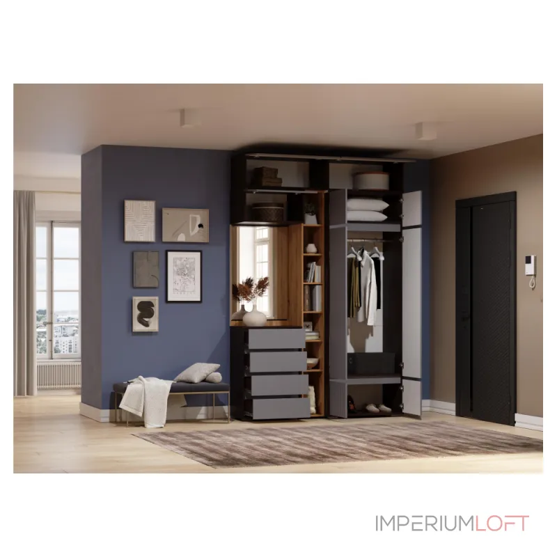 Прихожая Woodville 596592 от ImperiumLoft