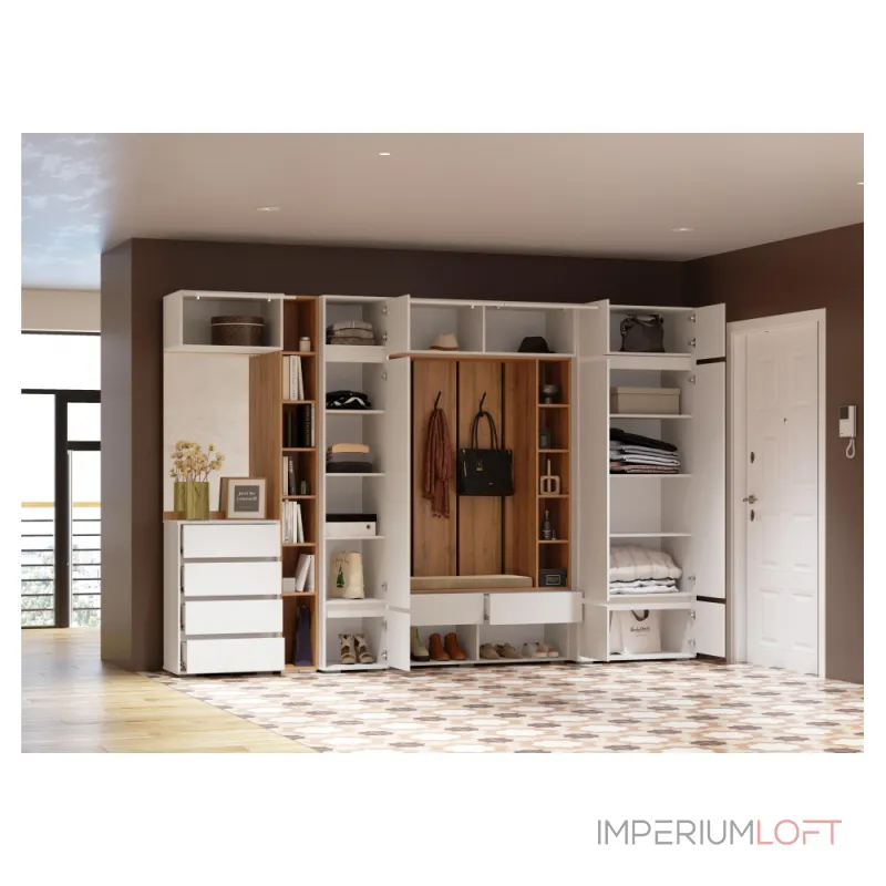 Прихожая Woodville 596594 от ImperiumLoft Прихожая Woodville 596594 от ImperiumLoft