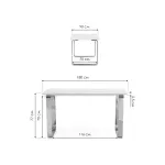 Обеденный стол Woodville 572191 от ImperiumLoft