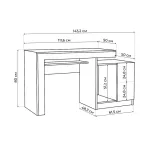 Компьютерный стол Woodville 563538 от ImperiumLoft