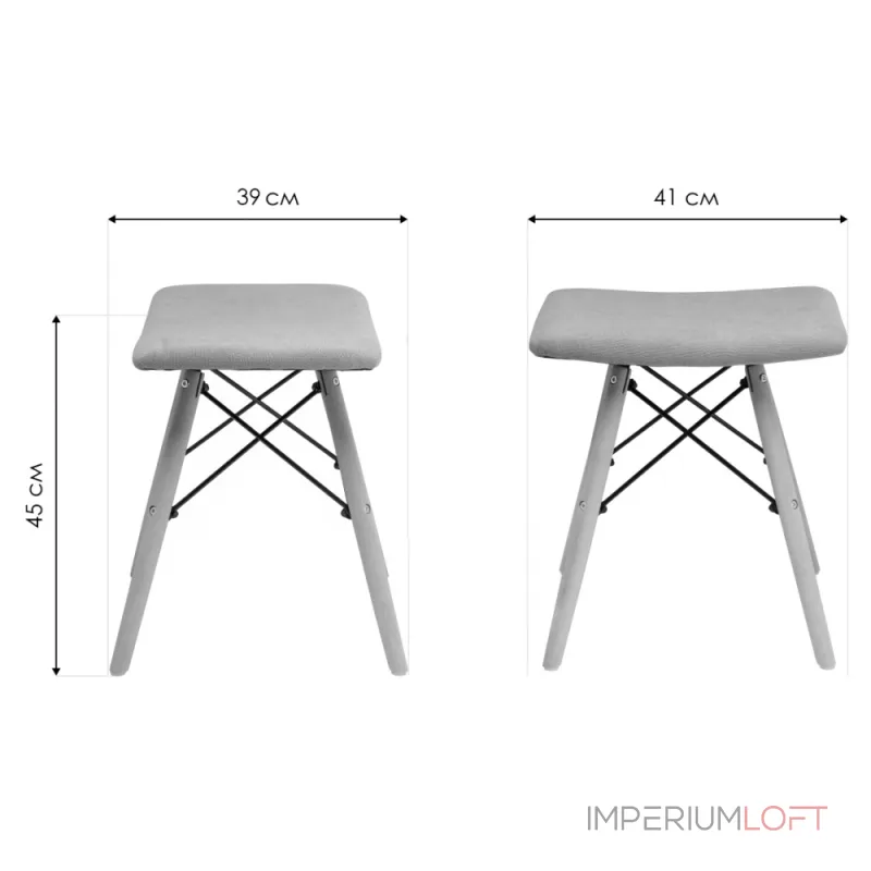 Табурет Woodville 11921 от ImperiumLoft Табурет Woodville 11921 от ImperiumLoft