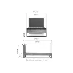 Кровать Woodville 406519 от ImperiumLoft