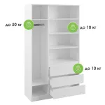 Шкаф Woodville 520907 от ImperiumLoft