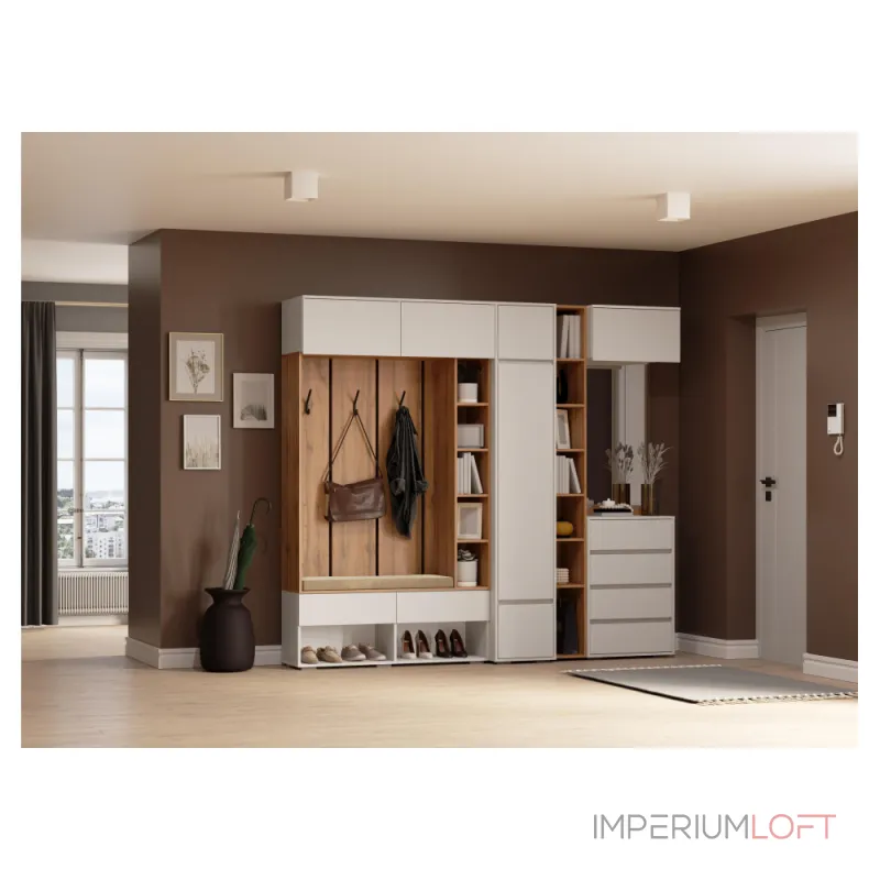 Прихожая Woodville 596595 от ImperiumLoft Прихожая Woodville 596595 от ImperiumLoft