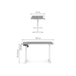 Компьютерный стол Woodville 614590 от ImperiumLoft