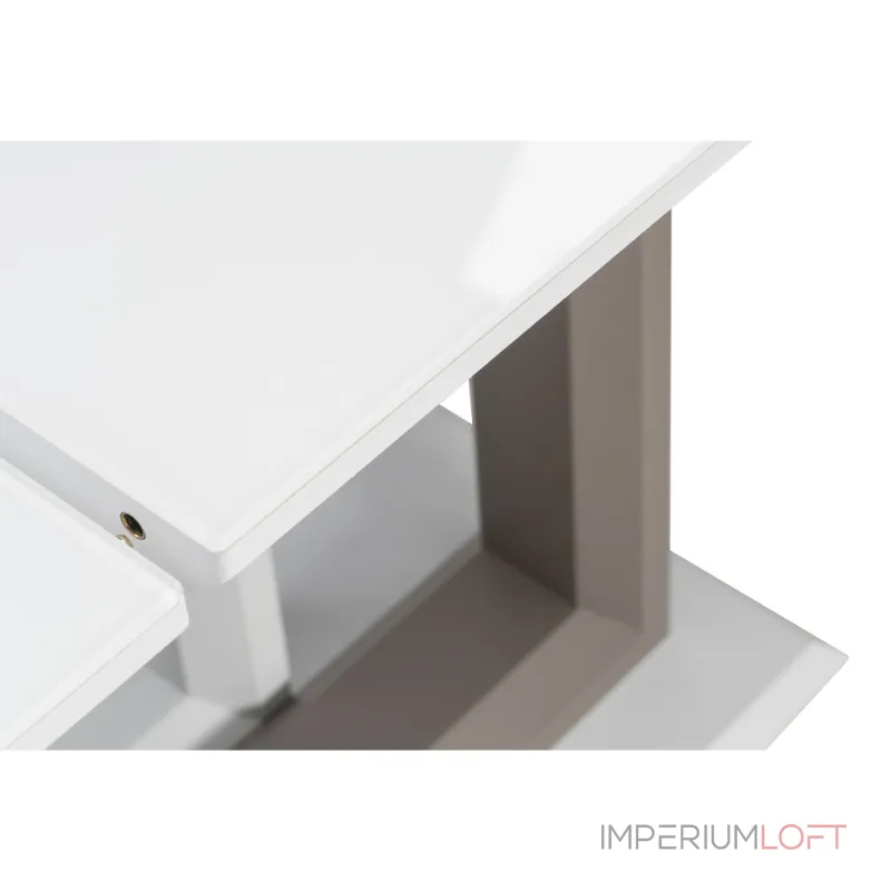 Стеклянный стол Woodville 462118 от ImperiumLoft