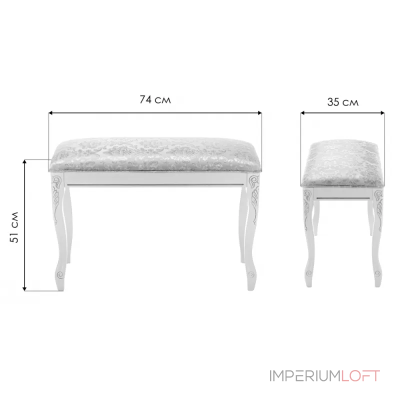 Банкетка Woodville 415895 от ImperiumLoft