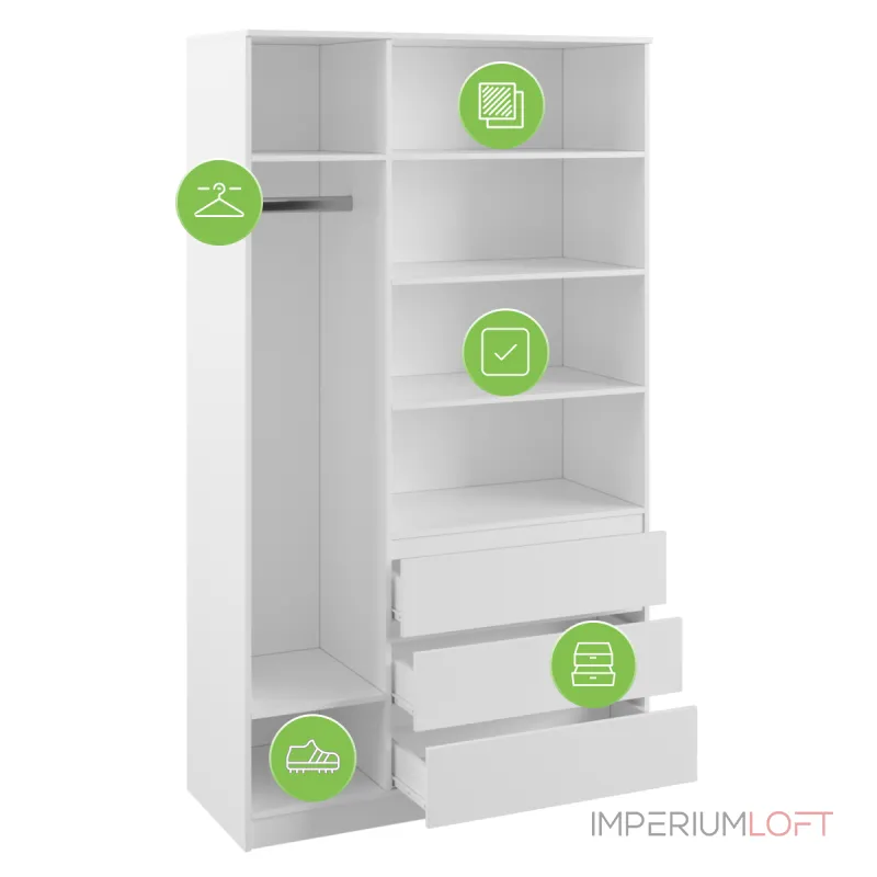 Шкаф Woodville 520907 от ImperiumLoft Шкаф Woodville 520907 от ImperiumLoft