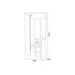 Прихожая Woodville 602820 от ImperiumLoft