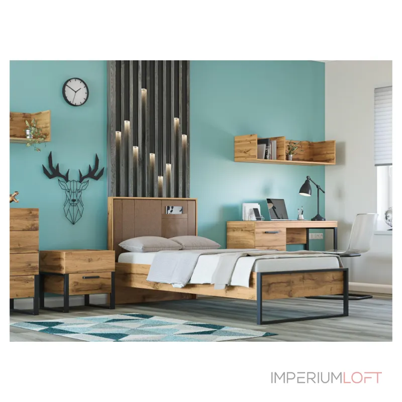 Кровать Woodville 406519 от ImperiumLoft