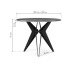 Деревянный стол Woodville 553561 от ImperiumLoft