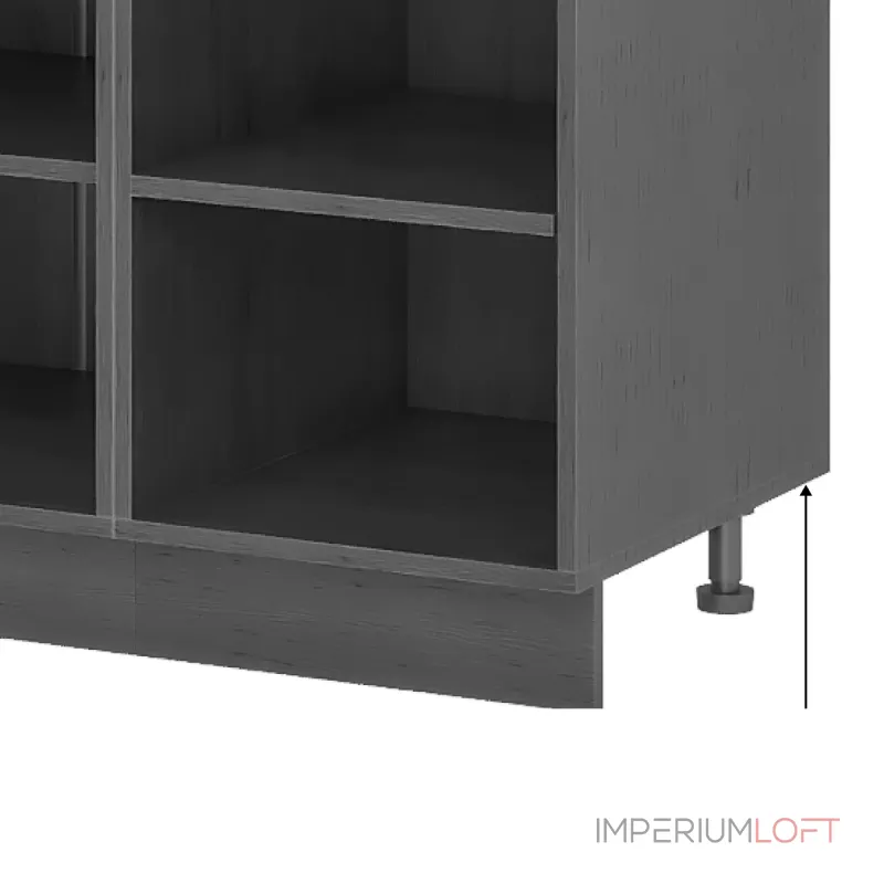 Кухня Woodville 608580 от ImperiumLoft