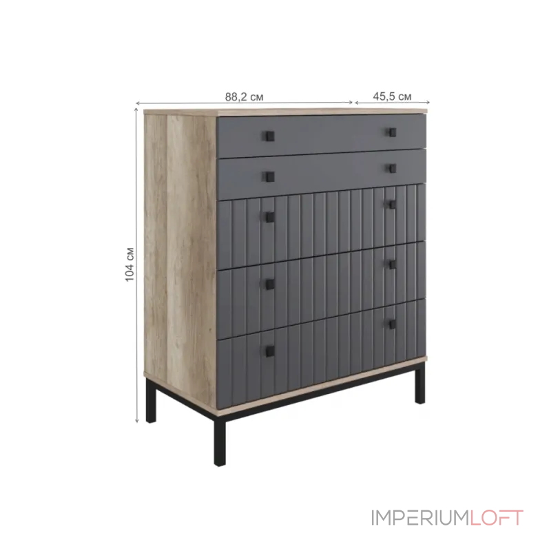 Комод Woodville 582156 от ImperiumLoft Комод Woodville 582156 от ImperiumLoft