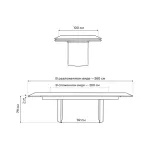 Обеденный стол Woodville 619248 от ImperiumLoft