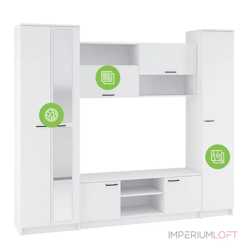 Комплект мебели для гостинной Woodville 507393 от ImperiumLoft