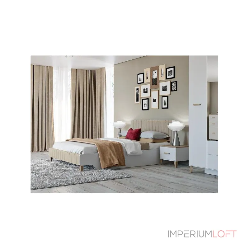 Кровать Woodville 500372 от ImperiumLoft