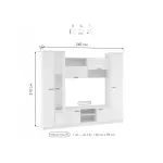 Комплект мебели для гостинной Woodville 507393 от ImperiumLoft