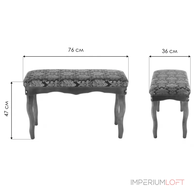 Банкетка Woodville 318608 от ImperiumLoft