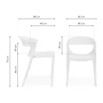 Пластиковый стул Woodville 589897 от ImperiumLoft