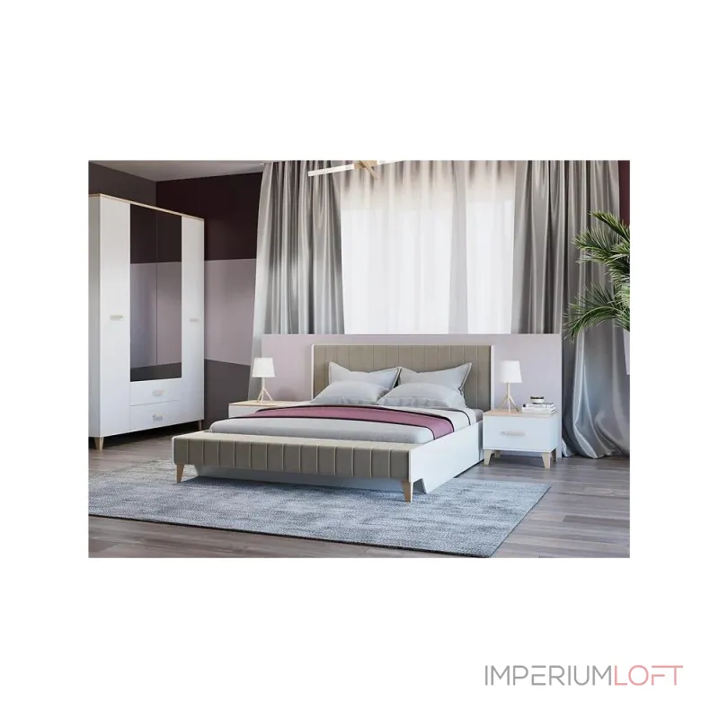 Кровать Woodville 500372 от ImperiumLoft