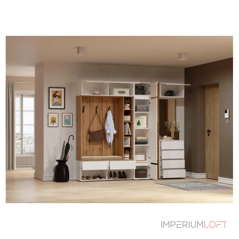 Прихожая Woodville 596585 от ImperiumLoft