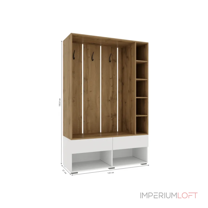 Прихожая Woodville 596585 от ImperiumLoft