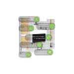 Комплект мебели для гостинной Woodville 507393 от ImperiumLoft